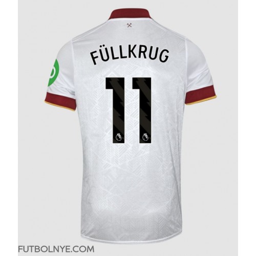 Camiseta West Ham United Niclas Fullkrug #11 Tercera Equipación 2024-25 manga corta